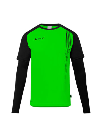 uhlsport Torwartbekleidung Impulse Kids in fluo grün/schwarz