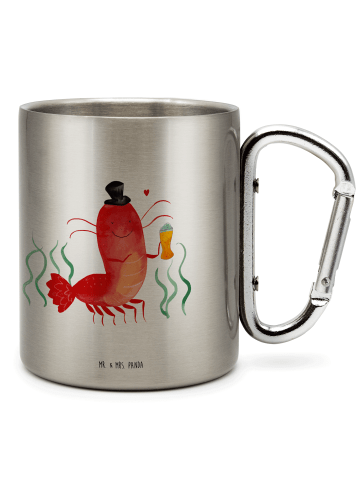 Mr. & Mrs. Panda Tasse Hummer Weizen ohne Spruch in Silber