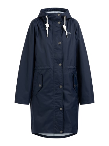 ICEBOUND Damen Regenjacke Mit Innenprint in Marine
