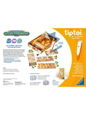 Ravensburger Rätsel tiptoi® Das Geheimnis der Logik-Pyramide 6-10 Jahre in bunt