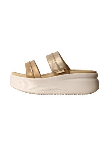 Hey Dude Austin Slide Classic – Sandalen mit Keilabsatz zum Hineinschlüpfen Beige