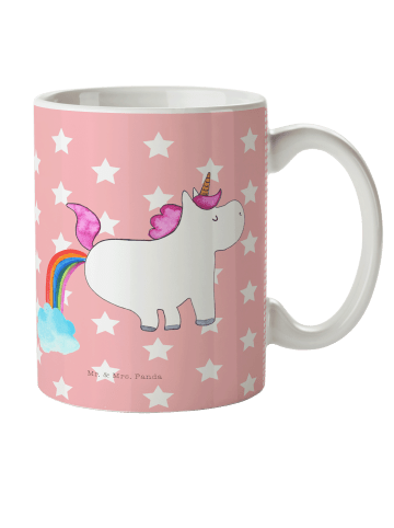 Mr. & Mrs. Panda Kinderpott Einhorn Pupsen ohne Spruch in Rot Pastell
