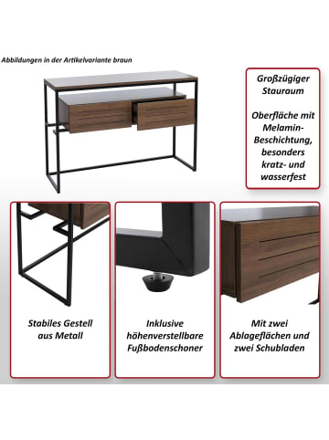 MCW Konsolentisch P46, Bambus-Optik