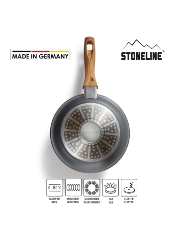 Stoneline Bratpfanne in Anthrazit