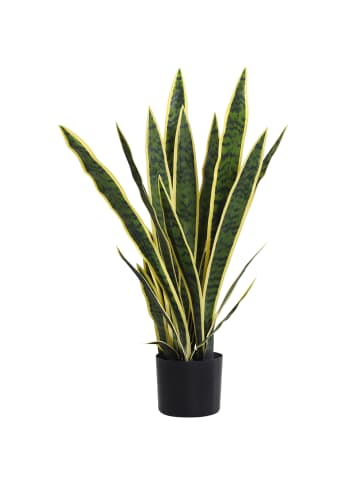 Outsunny Kunstpflanze-15L x 15B x 77H cm-Grün