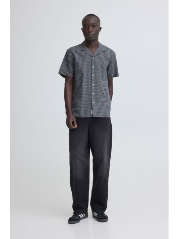 BLEND Kurzarmhemd BHBarny in Dunkelblau