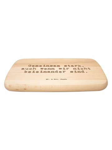 Mr. & Mrs. Panda Holzbrettchen Spruch Trennung von den Eltern mi... in Transparent