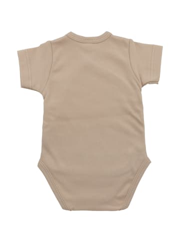 Pinokio Kurzarmbody Basic in beige
