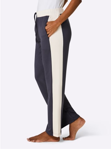 WITT WEIDEN Hose in anthrazit-ecru