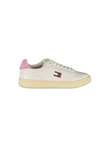 Tommy Hilfiger Weiße Polyurethan-Sneaker