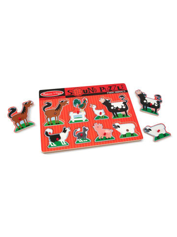 Melissa & Doug Farm Tiere Soundpuzzle- ab 3 Jahren