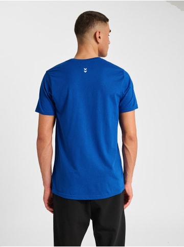 Hummel T-Shirt Hmlpulse Lebensstil Herren in TRUE BLUE