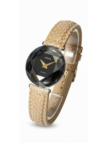 Jowissa Analoguhr für Damen in beige