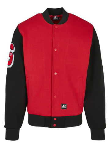 STARTER College Jacket in cityred/black