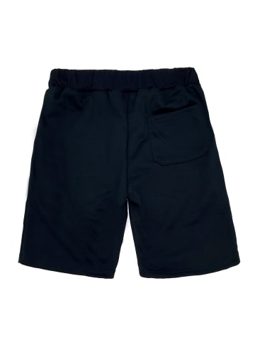 Forbest Kurze Basic Sport Sweat Shorts in Navy