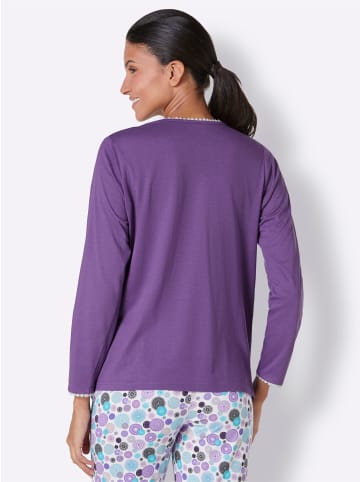 WITT WEIDEN Schlafanzug-Shirt in lila
