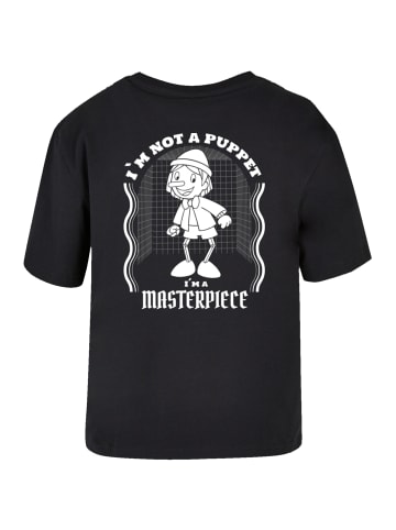 F4NT4STIC Everyday Tee Pinocchio Heroes of Childhood in schwarz