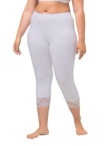 Ulla Popken Caprihose in schneeweiß