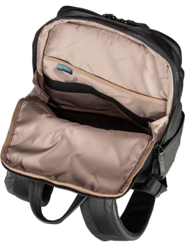 Piquadro Rucksack / Backpack Harper Backpack 3869 RFID in Nero