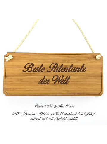 Mr. & Mrs. Panda Schild Erfindungante mit Spruch in Keine Angabe