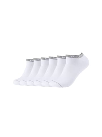 Mustang Sneakersocken 6er Pack casual in Weiß