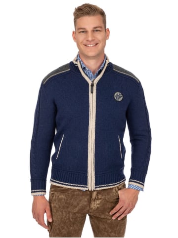 Spieth & Wensky Strickjacke BETZBACH in blau