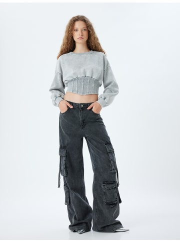 KOTON Sweatshirt in Grau