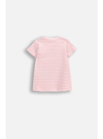 Coccodrillo T-Shirt mit kurzen Ärmeln in rosa