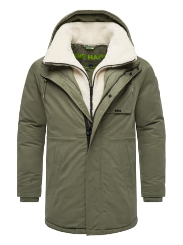 STONE HARBOUR Kurzmantel Navroos XX in Dusty Olive