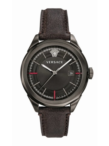 Versace Schweizer Uhr Glaze in schwarz