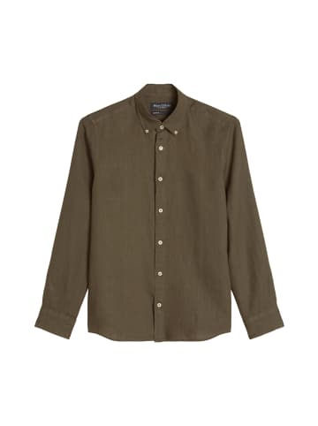 Marc O'Polo Button-Down-Hemd shaped in Dark Nickle