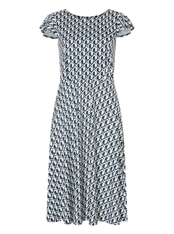 More & More Jerseykleid in modern twotone print