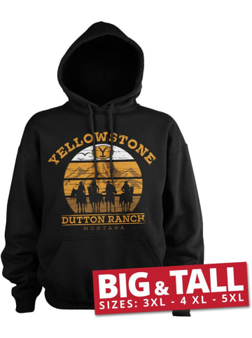 yellowstone Hoodie in Schwarz