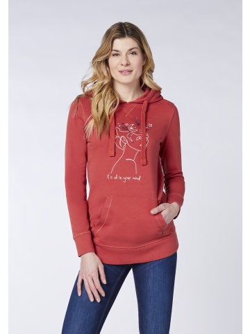 Oklahoma Premium Denim Sweatshirt in Rot