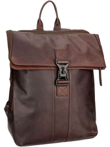 The Chesterfield Brand Rolltop Rucksack Savona 0322 in Brown