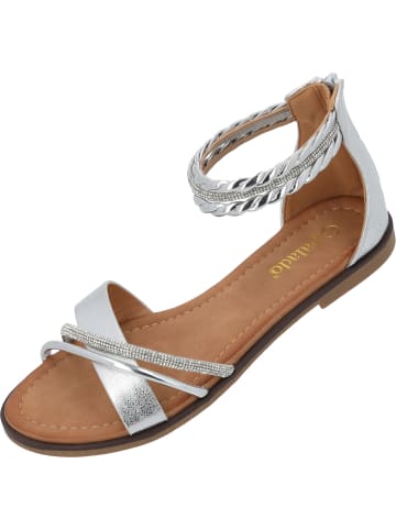 Palado Riemchensandalen Chritina in Silber