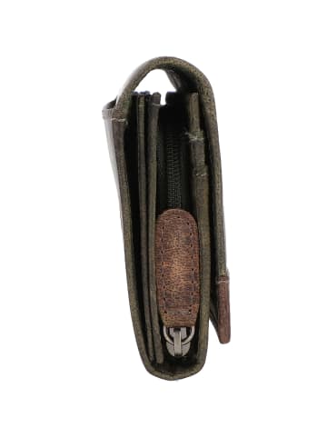 Billy the Kid Hunter Geldbörse RFID Leder 19 cm khaki-brown