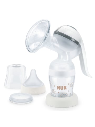 NUK Hand-Milchpumpe Perfect Match in weiss