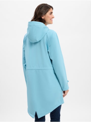 Derbe Jacke Friese Island in hellblau - 0002