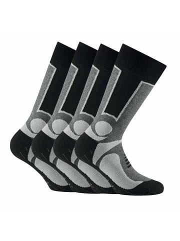 Rohner Socken 4er Pack in Grau