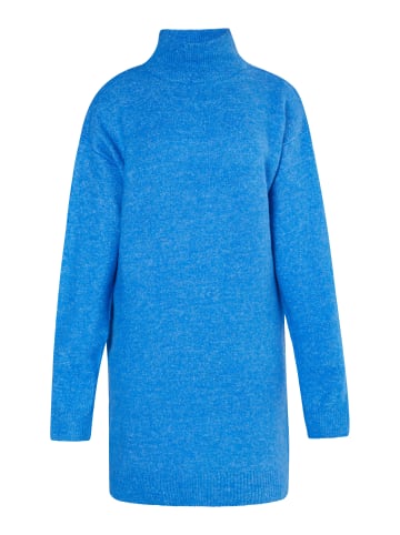 myMo Damen Strickkleid in Himmelblau