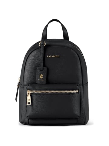 Bologna Leather City Rucksack Leder 27 cm black