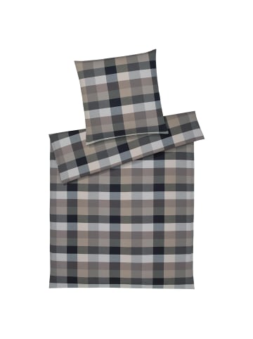 Elegante Bettwäsche Hamilton in kiesel