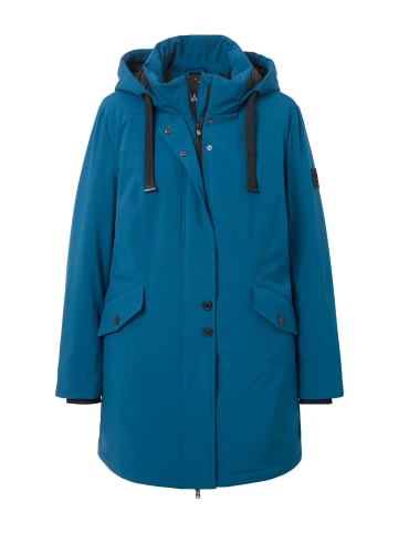 Ulla Popken Softshelljacke in ozean blau