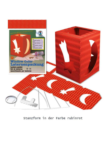 URSUS Laternenpackung Mond+Sterne, Sonnengelb - ab 3 Jahren
