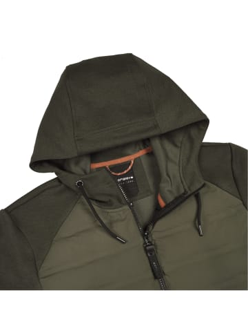 Icepeak Steppjacke Arzberg mit Kapuze in Oliv