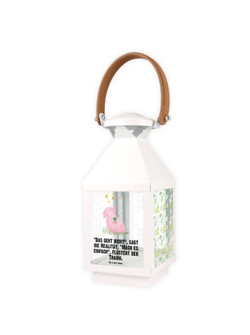 Mr. & Mrs. Panda Laterne Schwein Glück mit Spruch in Transparent