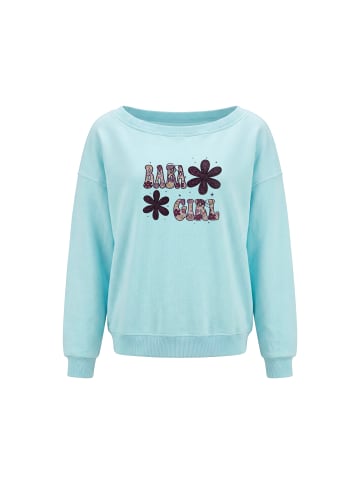 myMo Women Sweatshirt in Aqua