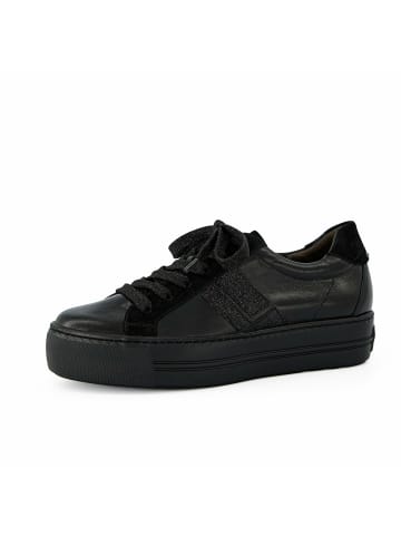 Paul Green Freizeit Schnürer für Damen in schwarz