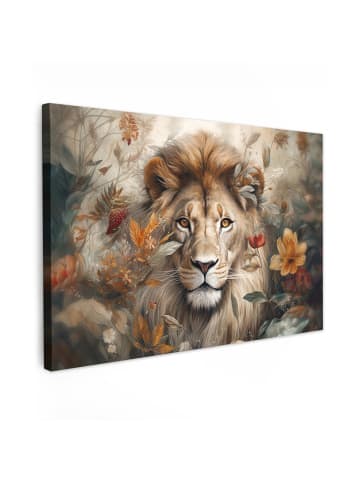 MuchoWow Leinwand bilder Löwe (BxH)
